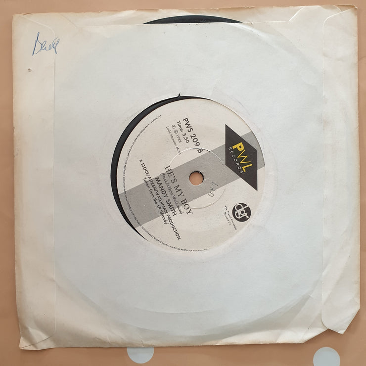 Mandy Smith ‎– Boys And Girls - Vinyl 7" Record - Very-Good+ Quality (VG+) - C-Plan Audio