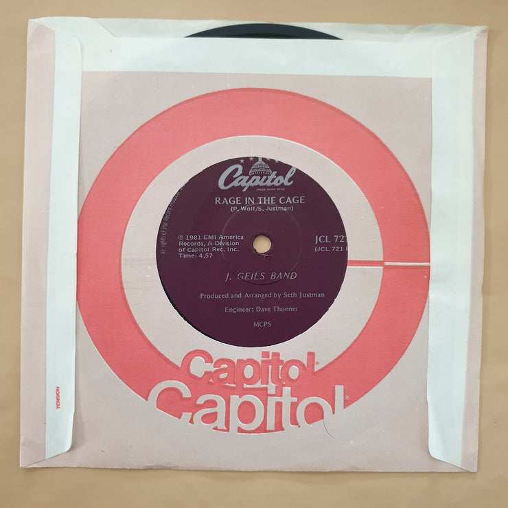 The J. Geils Band ‎– Centrefold - Vinyl 7" Record - Very-Good+ Quality (VG+) - C-Plan Audio