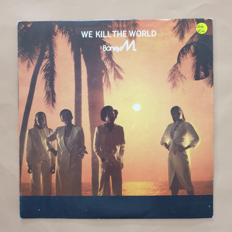 Boney M. ‎– We Kill The World - Vinyl 7" Record - Very-Good+ Quality (VG+) - C-Plan Audio