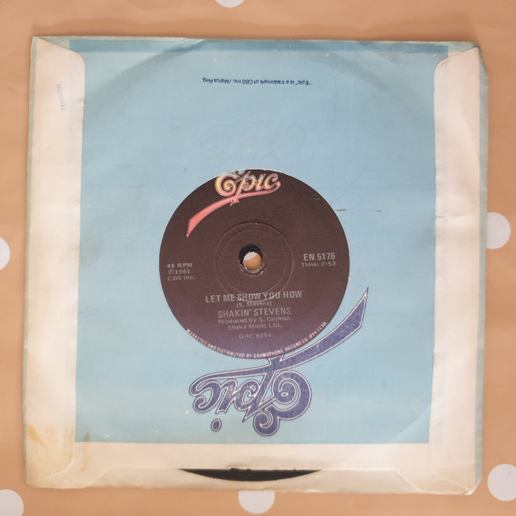 Shakin' Stevens ‎– This Ole House - Vinyl 7" Record - Very-Good+ Quality (VG+) - C-Plan Audio