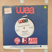 The Pretenders ‎– Hymn To Her - Vinyl 7" Record - Very-Good+ Quality (VG+) - C-Plan Audio