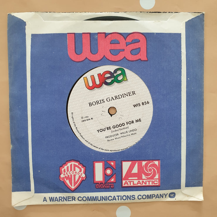 Boris Gardiner ‎– I Want To Wake Up With You - Vinyl 7" Record - Very-Good+ Quality (VG+) - C-Plan Audio