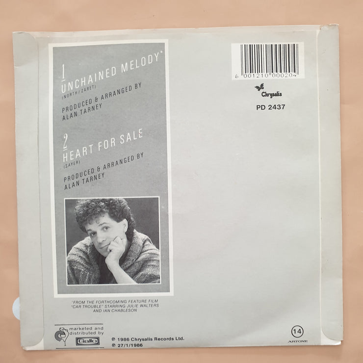 Leo Sayer ‎– Unchained Melody - Vinyl 7" Record - Very-Good+ Quality (VG+) - C-Plan Audio