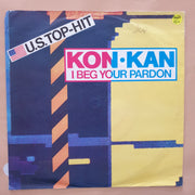 Kon·Kan ‎– I Beg Your Pardon - Vinyl 7" Record - Very-Good+ Quality (VG+) - C-Plan Audio