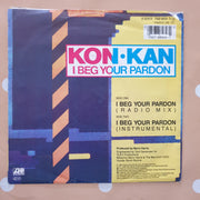 Kon·Kan ‎– I Beg Your Pardon - Vinyl 7" Record - Very-Good+ Quality (VG+) - C-Plan Audio