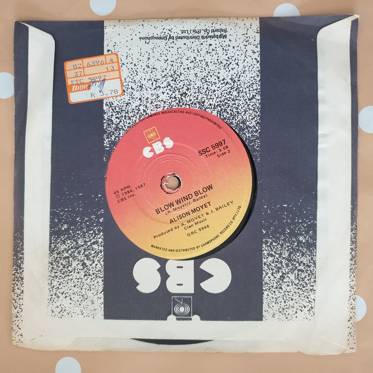 Alison Moyet - Is This Love - Vinyl 7" Record - Very-Good+ Quality (VG+) - C-Plan Audio