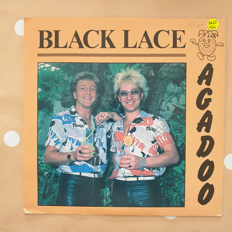 Black Lace ‎– Agadoo - Vinyl 7" Record - Very-Good+ Quality (VG+) - C-Plan Audio