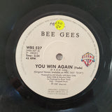 Bee Gees ‎– You Win Again / Backtafunk‎ - Vinyl 7" Record - Good+ Quality (G+) - C-Plan Audio