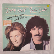 Daryl Hall John Oates ‎– Everything Your Heart Desires - Vinyl 7" Record - Very-Good+ Quality (VG+) - C-Plan Audio