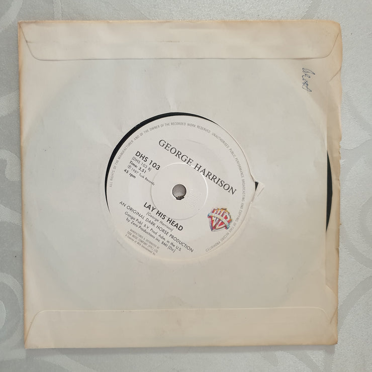 George Harrison ‎– Got My Mind Set On You - Vinyl 7" Record - Very-Good+ Quality (VG+) - C-Plan Audio
