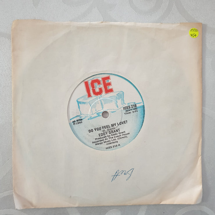 Eddy Grant ‎– Do You Feel My Love / Symphony For Michael Opus 2 - Vinyl 7" Record - Very-Good+ Quality (VG+) - C-Plan Audio