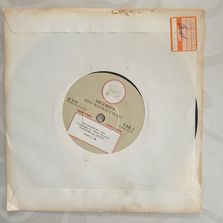 Men Without Hats ‎– The Safety Dance - Vinyl 7" Record - Very-Good+ Quality (VG+) - C-Plan Audio