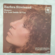 Barbra Streisand ‎– Memory - Vinyl 7" Record - Very-Good+ Quality (VG+) - C-Plan Audio