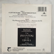 Cliff Richard, Sarah Brightman ‎– All I Ask Of You - Vinyl 7" Record - Very-Good+ Quality (VG+) - C-Plan Audio