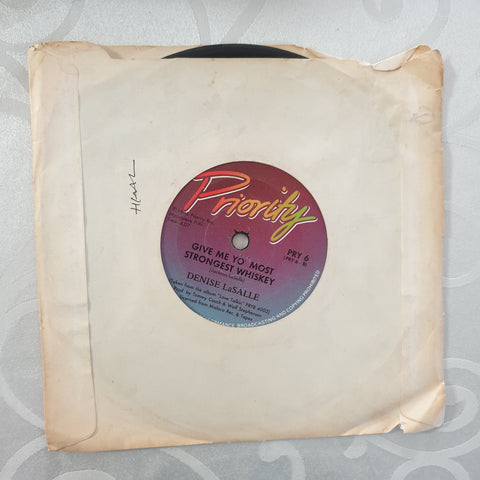 Denise LaSalle ‎– My Tu-Tu - Vinyl 7" Record - Very-Good Quality (VG) - C-Plan Audio