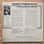 Mort Freeman Sings (Autographed) - Vinyl LP Record - Good+ Quality (G+) - C-Plan Audio