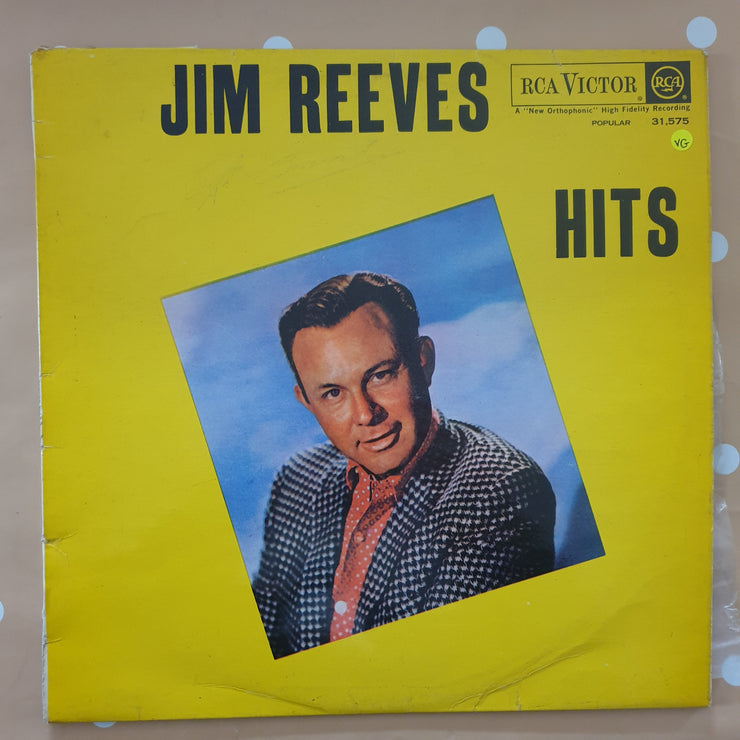 Jim Reeves - Hits - Vinyl LP Record - Very-Good Quality (VG) - C-Plan Audio
