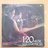 120 Music Masterpieces -  Double Vinyl LP Record - Very-Good+ Quality (VG+) - C-Plan Audio