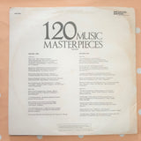 120 Music Masterpieces -  Double Vinyl LP Record - Very-Good+ Quality (VG+) - C-Plan Audio