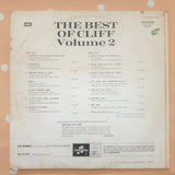 Cliff Richard - The Best of Cliff - Vol 2 - Vinyl LP Record - Fair Quality (F) - C-Plan Audio
