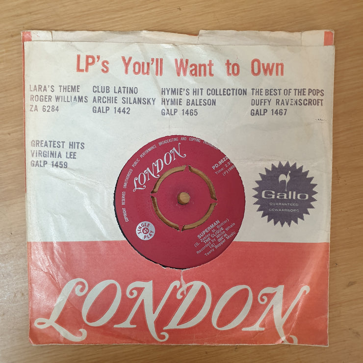 The Clique – Sugar On Sunday - Vinyl 7" Record - Very-Good+ Quality (VG+) - C-Plan Audio