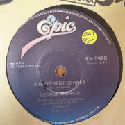George Michael ‎– A Different Corner - Vinyl 7" Record - Very-Good+ Quality (VG+) - C-Plan Audio