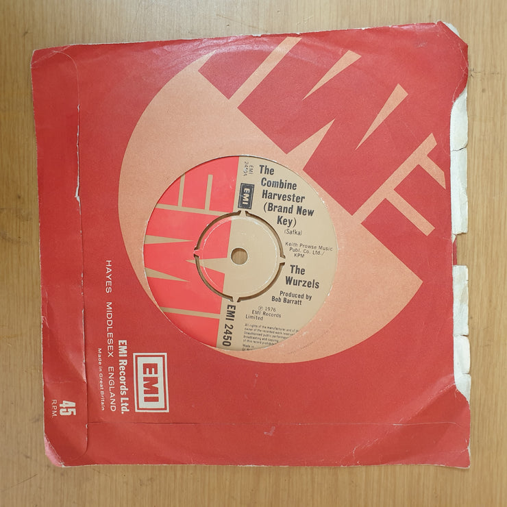 The Wurzels ‎– The Blackbird - Vinyl 7" Record - Very-Good+ Quality (VG+) - C-Plan Audio