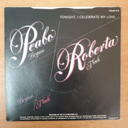 Peabo Bryson / Roberta Flack ‎– Tonight I Celebrate My Love - Vinyl 7" Record - Very-Good+ Quality (VG+) - C-Plan Audio
