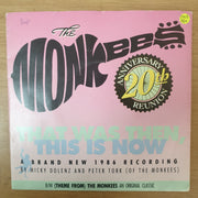 The Monkees ‎– That Was Then, This Is Now / (Theme From) The Monkees - Vinyl 7" Record - Very-Good+ Quality (VG+) - C-Plan Audio