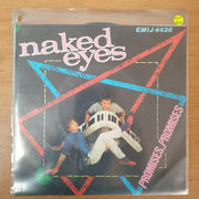 Naked Eyes ‎– Promises, Promises - Vinyl 7" Record - Very-Good+ Quality (VG+) - C-Plan Audio