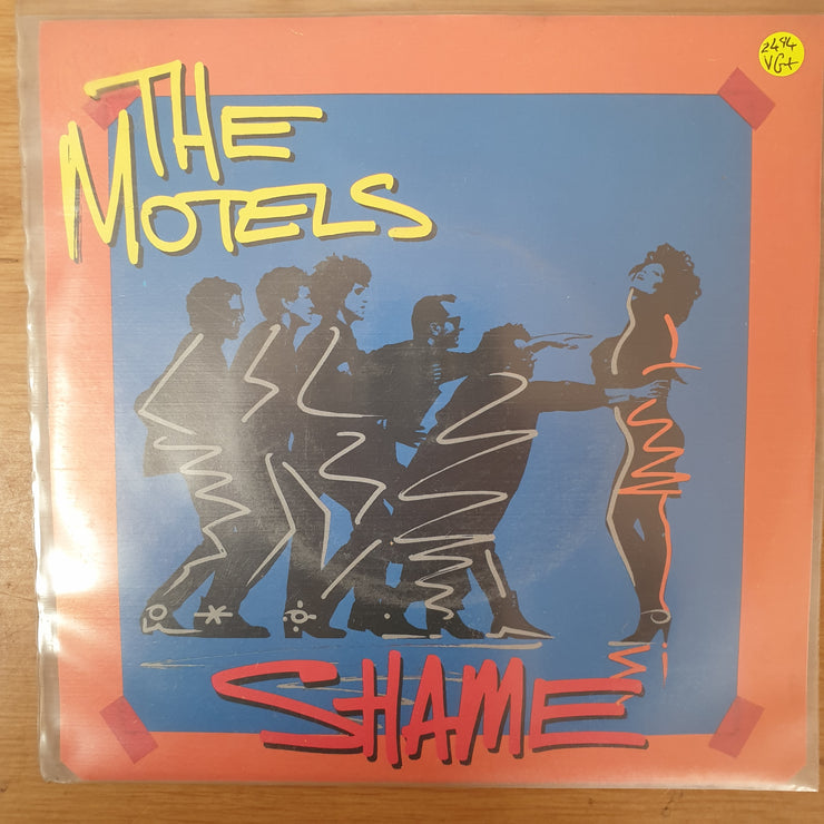The Motels ‎– Shame - Vinyl 7" Record - Very-Good+ Quality (VG+) - C-Plan Audio