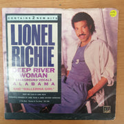 Lionel Richie ‎– Deep River Woman / Ballerina Girl - Vinyl 7" Record - Very-Good+ Quality (VG+) - C-Plan Audio