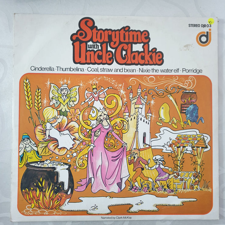 Storytime with Uncle Clarkie - Vinyl LP Record - Opened  - Very-Good- Quality (VG-) - C-Plan Audio