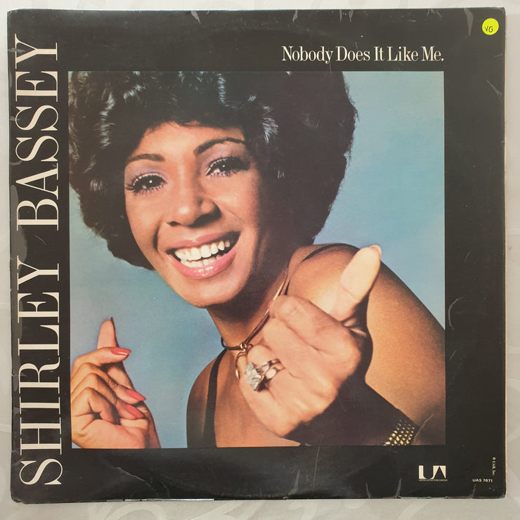 Shirley Bassey - Nobody Does It Like Me  - Vinyl LP Record - Very-Good Quality (VG) - C-Plan Audio