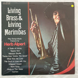 Living Brass & Living Marimbas ‎– Play Songs Made Famous By Herb Alpert - Vinyl LP Record - Very-Good Quality (VG) - C-Plan Audio