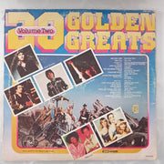 20 Golden Greats Vol 2 - Double Vinyl LP Record - Very-Good Quality (VG) - C-Plan Audio