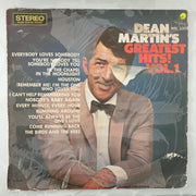 Dean Martin's Greatest Hits Vol 1 - Vinyl LP Record - Very-Good Quality (VG) - C-Plan Audio