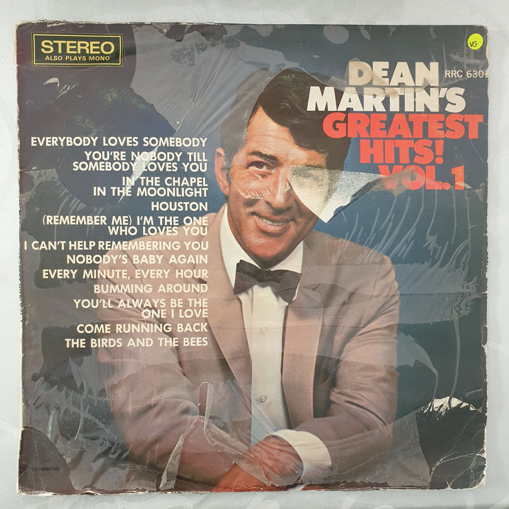 Dean Martin's Greatest Hits Vol 1 - Vinyl LP Record - Very-Good Quality (VG) - C-Plan Audio