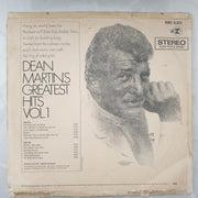 Dean Martin's Greatest Hits Vol 1 - Vinyl LP Record - Very-Good Quality (VG) - C-Plan Audio