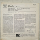 Beethoven, The Hungarian Quartet ‎– The Middle Quartets - Volume 3 -  Vinyl LP Record - Very-Good+ Quality (VG+) - C-Plan Audio