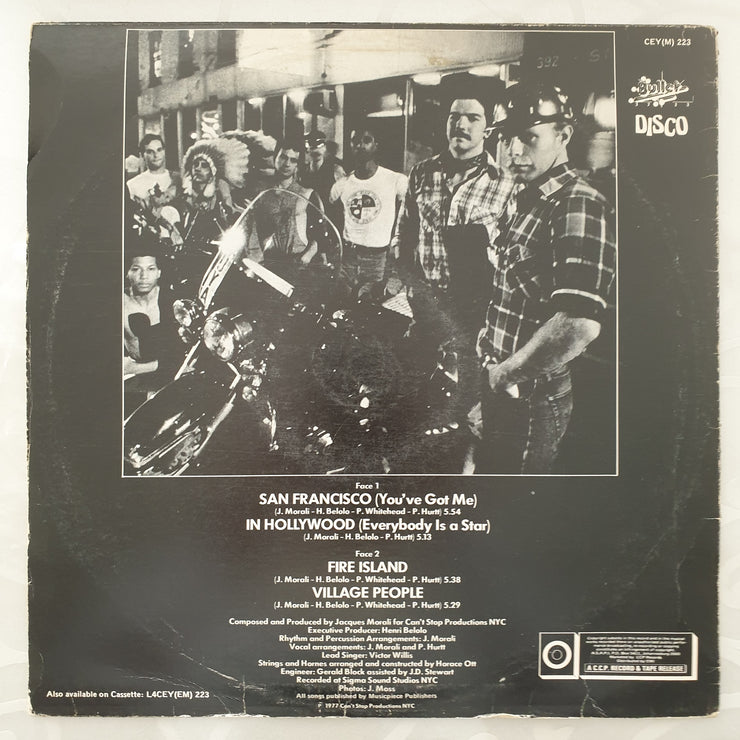 Village People ‎– Village People - Vinyl LP Record - Very-Good Quality (VG) - C-Plan Audio