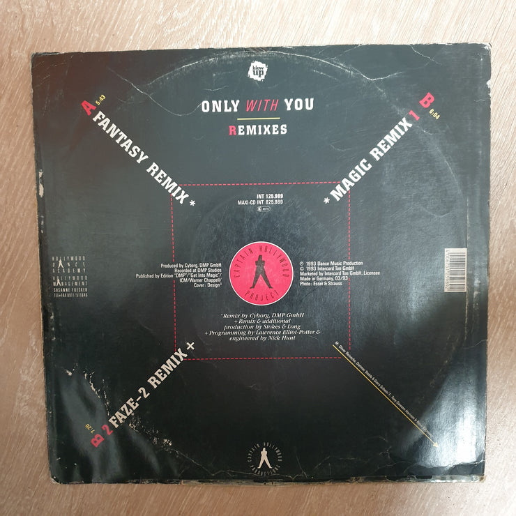 Captain Hollywood Project - Remixes - Only with You - Vinyl LP Record - Very-Good Quality (VG) - C-Plan Audio