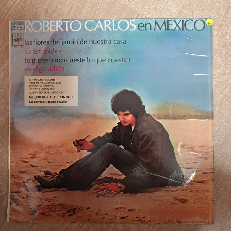 Roberto Carlos ‎– Roberto Carlos En Mexico - Vinyl LP Record - Good+ Quality (G+) - C-Plan Audio