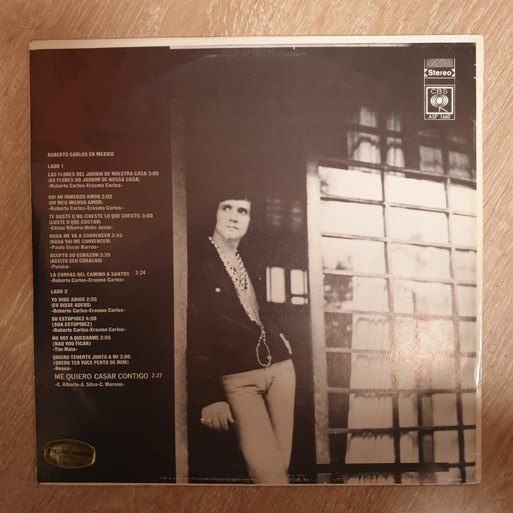 Roberto Carlos ‎– Roberto Carlos En Mexico - Vinyl LP Record - Good+ Quality (G+) - C-Plan Audio