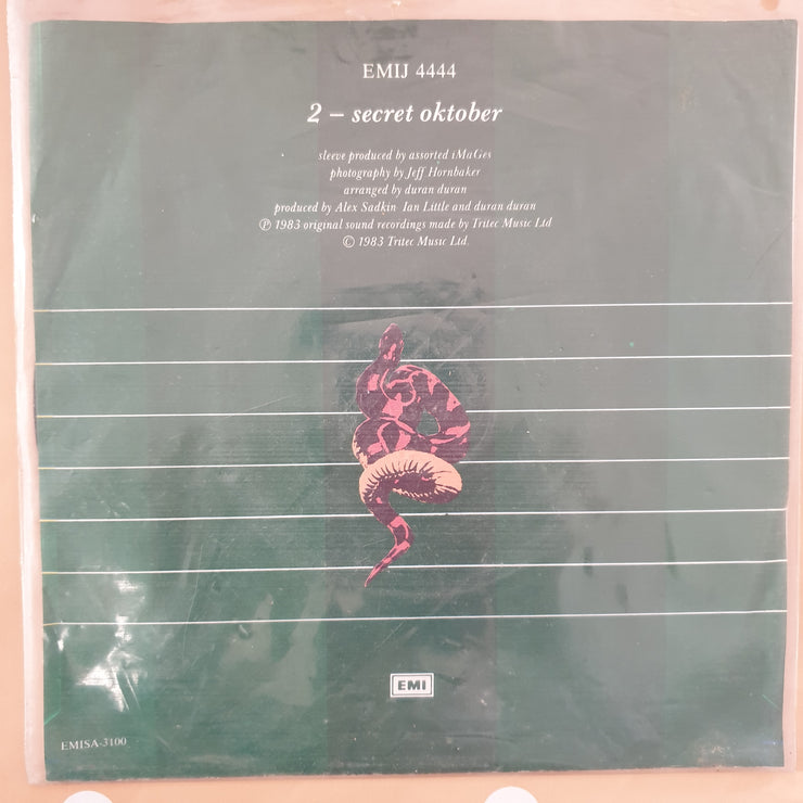 Duran Duran ‎– Union Of The Snake - Vinyl 7" Record - Very-Good+ Quality (VG+) - C-Plan Audio