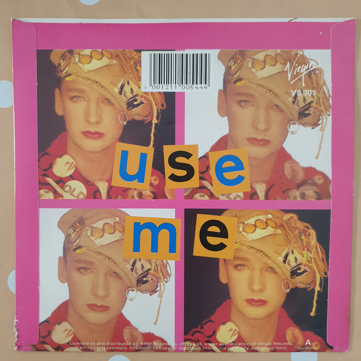 Boy George ‎– Everything I Own - Vinyl 7" Record - Very-Good+ Quality (VG+) - C-Plan Audio