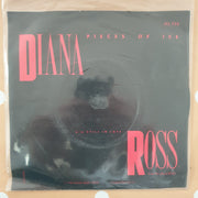 Diana Ross ‎– Pieces Of Ice - Vinyl 7" Record - Very-Good+ Quality (VG+) - C-Plan Audio