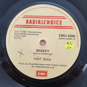 Toni Basil ‎– Mickey - Vinyl 7" Record - Good+ Quality (G+) - C-Plan Audio