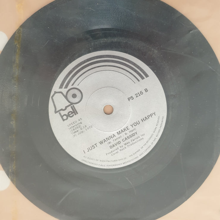 David Cassidy ‎– Could It Be Forever - Vinyl 7" Record - Very-Good Quality (VG) - C-Plan Audio