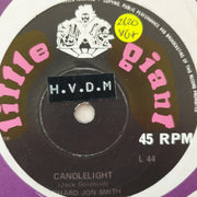 Richard Jon Smith ‎– Candlelight / What I've Been Getting At - Vinyl 7" Record - Very-Good+ Quality (VG+) - C-Plan Audio